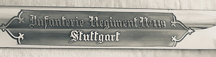 Carl Eickhorn
Long – Double- Etch – Military Citation – Stuggart