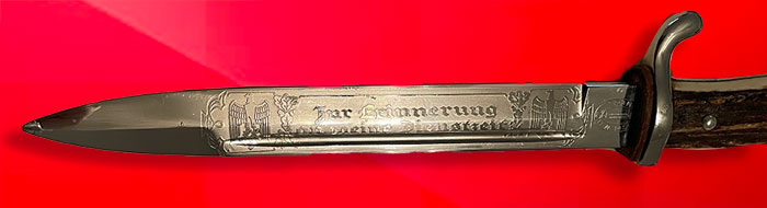 Holler SShort - Single Etch - STAG GRIP - Dress Bayonet