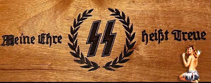 If you might have a Special Etched Dress Bayonet or two, I am now offering a beautiful Presentation Box so that you can add some visual enhancement as well as personal satisfaction in your bayonet display. All Presentation Boxes are handmade. Tops are hard to find Birds Eye Maple. Bottoms of Rare Tiger Maple (see pictures) and have a recessed interior covered in a black satin or felt to further increase the appearance of your bayonet* collectible.